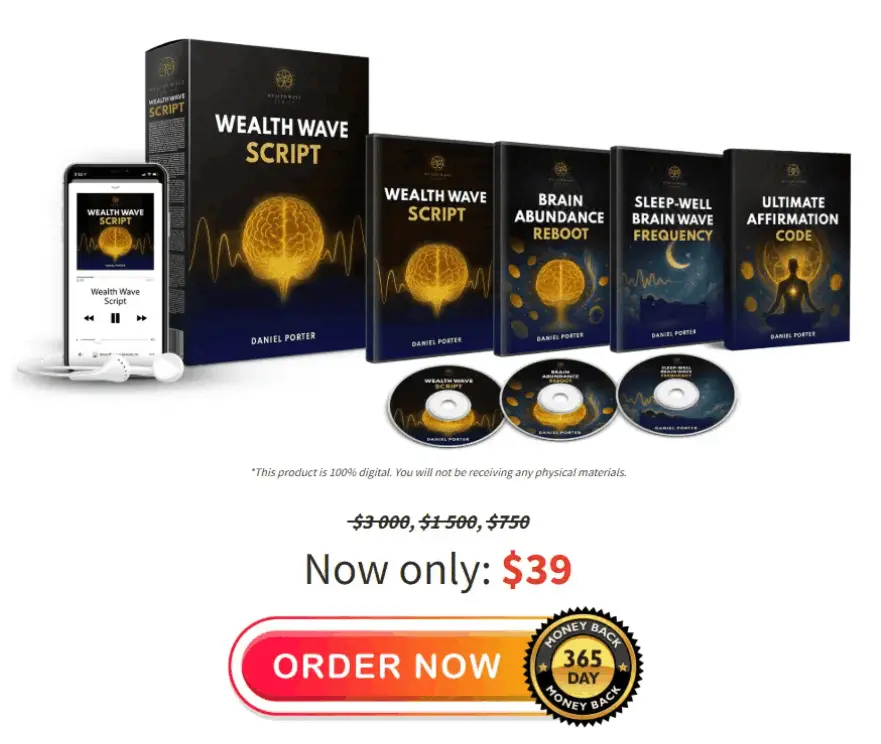 Price label Wealth wave script